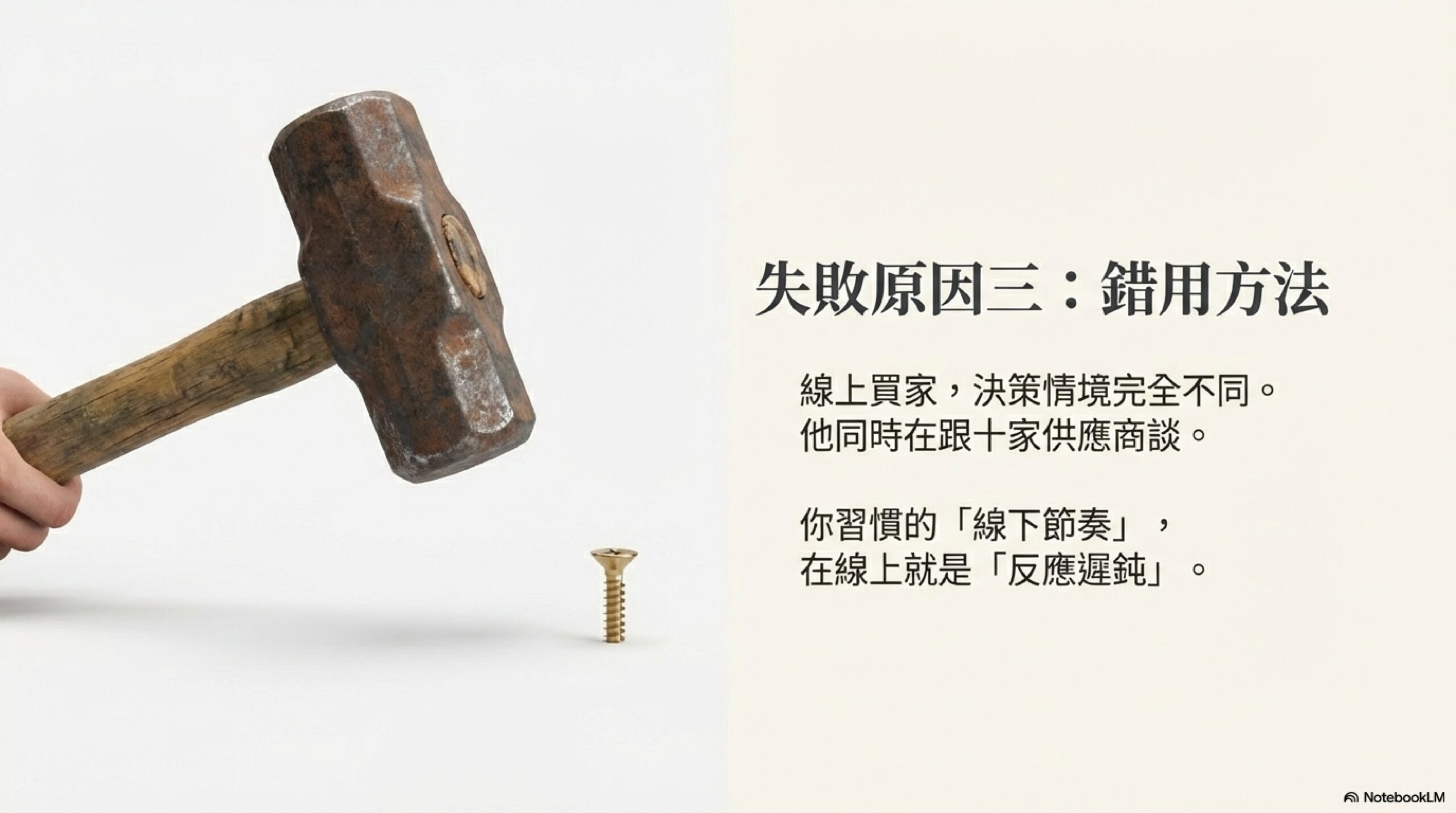 B2B 跨境電商新手常見 3 個失敗原因:不是平台沒效,是經營方式沒跟上 B2B跨境電商 失敗三大原因三 1 Scaled